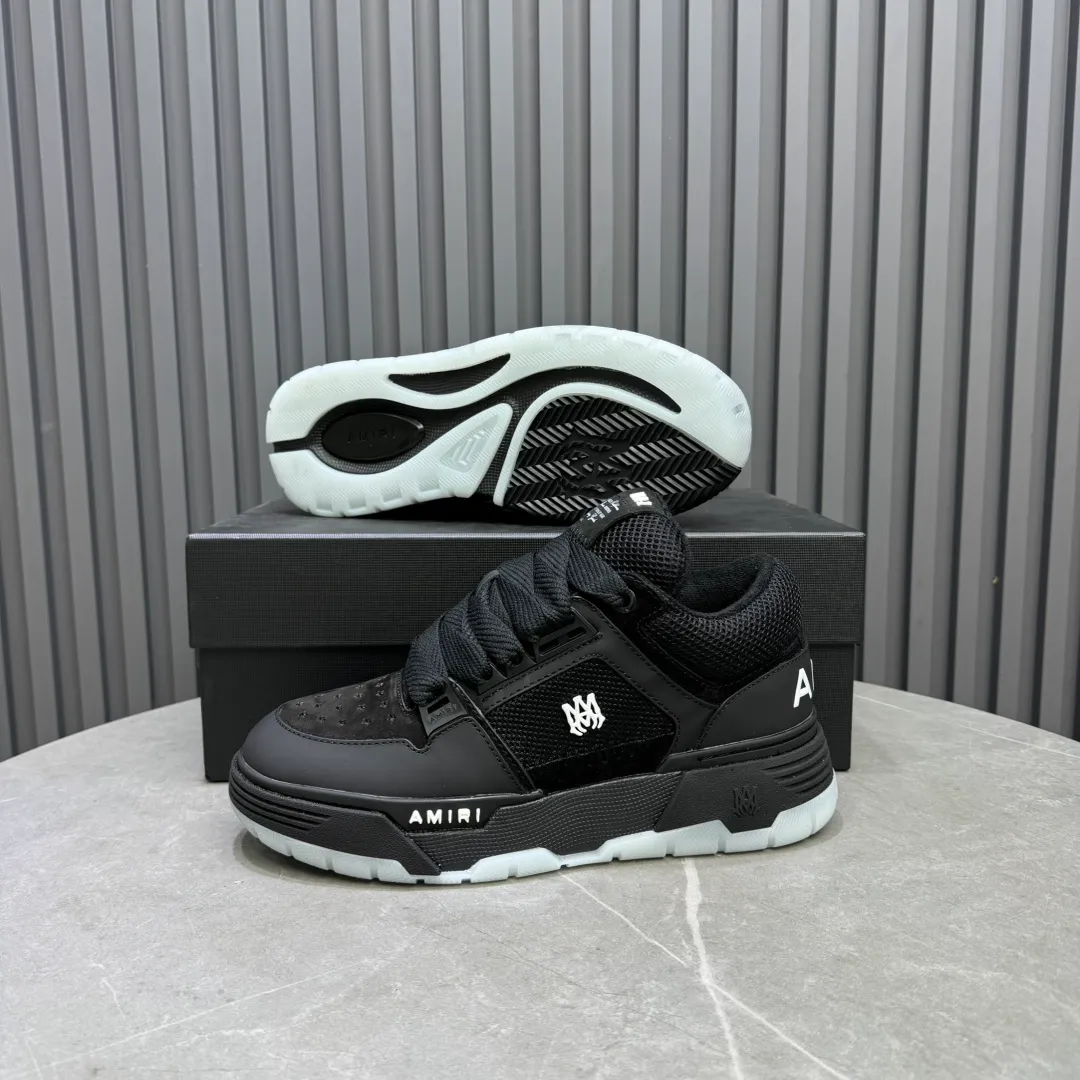 Men's shoes 💰660💰 AMIRI AMIRI trendy brand hot sale 🔥 Available all year round, couples 💑 Official website synchronization Imported fabrics 1⃣️ vs 1⃣️ replica, original factory special original sole, 35-45 (45. non-refundable)